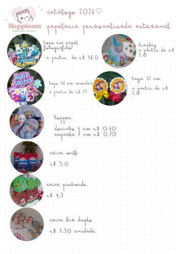 Topo de bolo personalizado e lembranças personalizadas