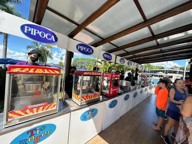 Carrocinhas: Algodão Doce Pipoca Crepe Cachorro Quente Pizza 