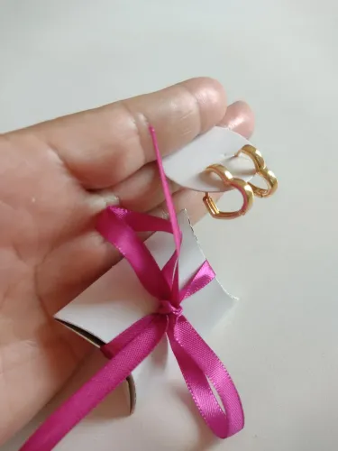Semijóias banhado a ouro 18 k formidável hexa.