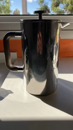 Cafeteira Prensa Francesa Inox