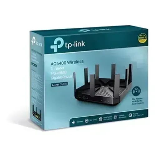 Roteador TP-Link Wireless Gigabit Tri-Band Archer AC5400