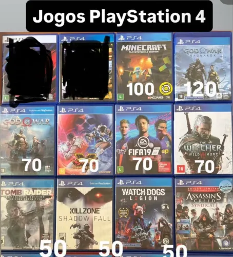 Jogos ps4