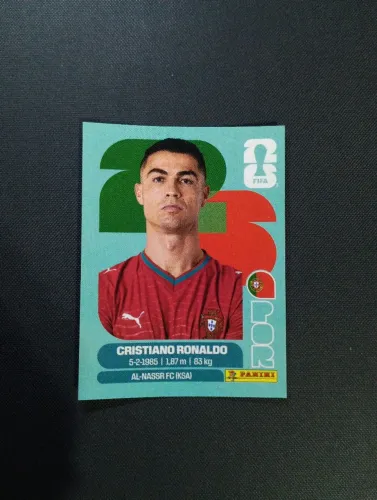 Figurinha Cristiano Ronaldo FIFA