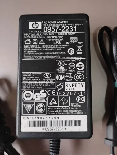 Fonte impressora Hp 220v saída 16+32v retirada local leia a descrição