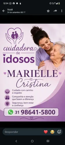 Cuidadora de idosos