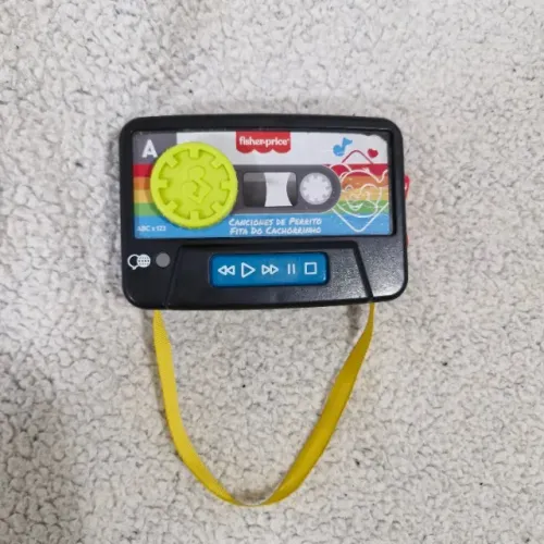 brinquedo fita cassete fisher price
