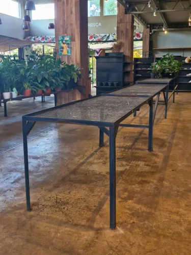 Expositor ideal para plantas - 60x275x85