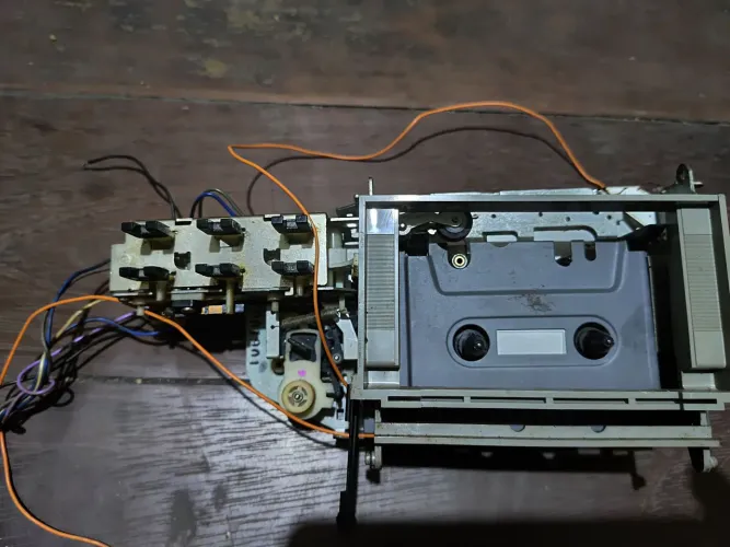 Parte mecânica Tape Deck Polyvox CP80M