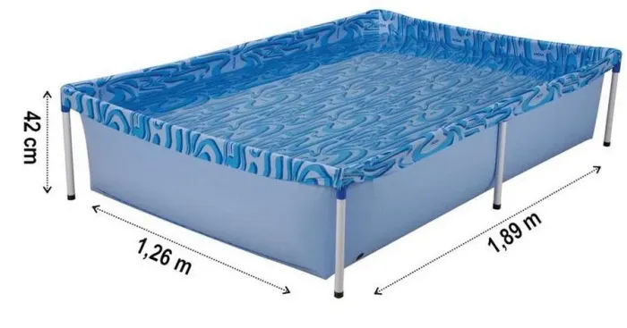 Piscina 1.000 litros