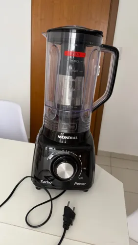 Liquidificador mondial turbo power