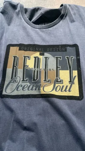 Camiseta Camisa Redley Ocean Soul Cinza - Tam M