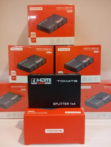 Splitter HDMI 1x4 Tomate MTV-184 - 1 Entrada para 4 Saídas | Full HD 1080p