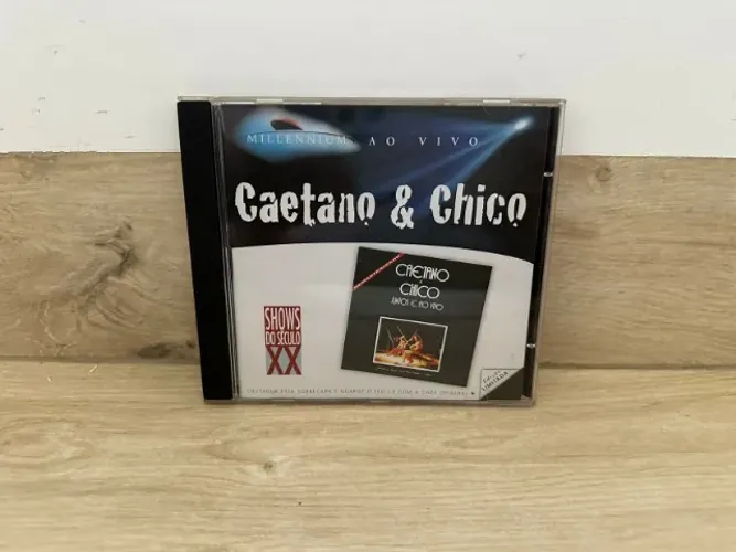 CD Caetano & Chico Juntos e Ao Vivo - Coleção Millenium