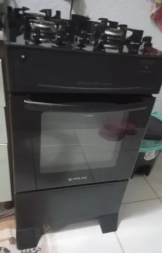 Fogão mesa de vidro