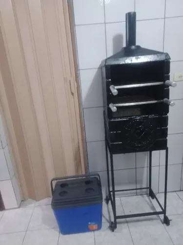 Churrasqueira de Tijolinho Preta
