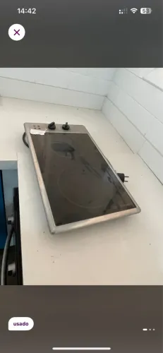 Cooktop por indução de 2 bocas Bosch 127 volts 