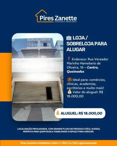 Escritório para aluguel com 128 metros quadrados em Centro - Queimados - RJ