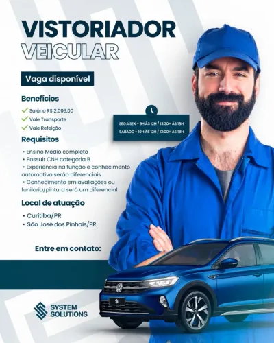 Vistoriador Veicular