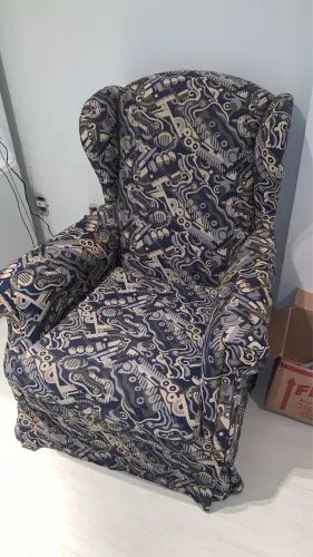 Poltrona em Tecido Confortável Ergonômica