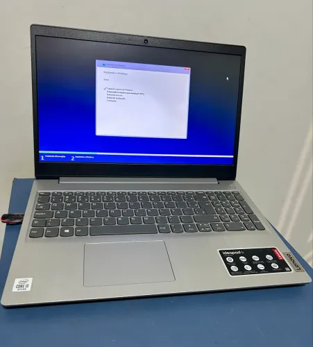 Notebook Lenovo i3 10 geração 8GB SSD 256GB