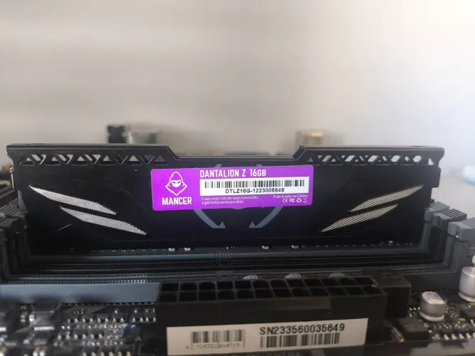 Memória ram Ryzen 16 gb
