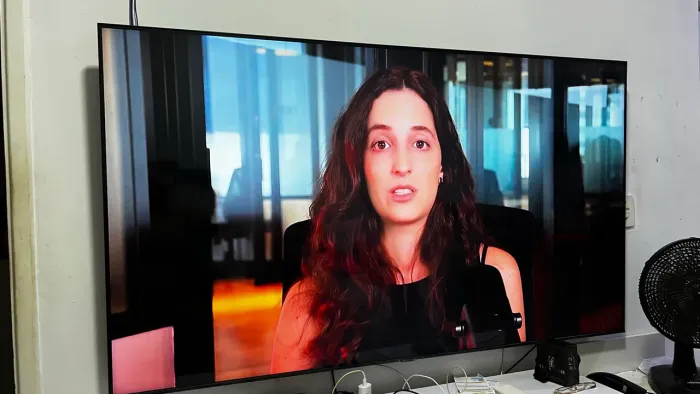 Tv de 75 polegadas Samsung NOVÍSSIMA