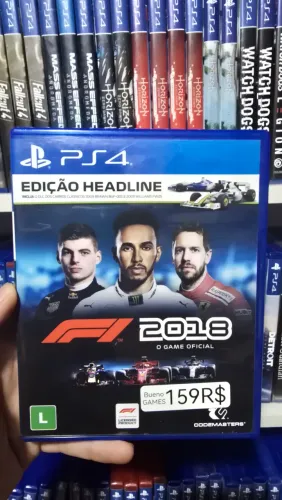 F1 2018 - PS4 - FÓRMULA 1 18