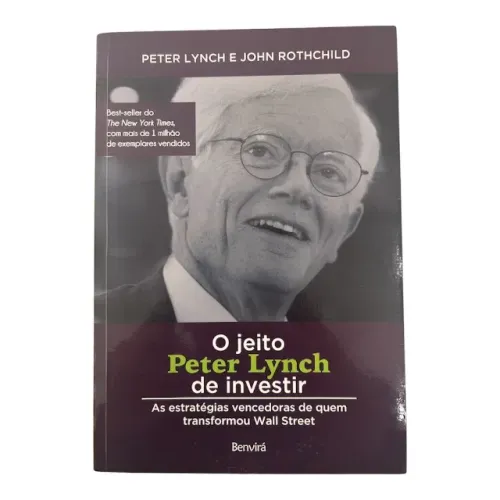 Livro O Jeito De Investir Peter Lynch - Best-seller Bolsa (Usado)Livro O Jeito De Investir