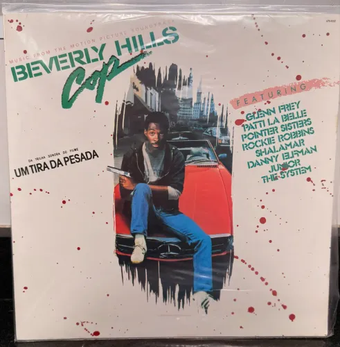 Vinil Beverly Hills Cop Trilha Sonora LP Anos 80