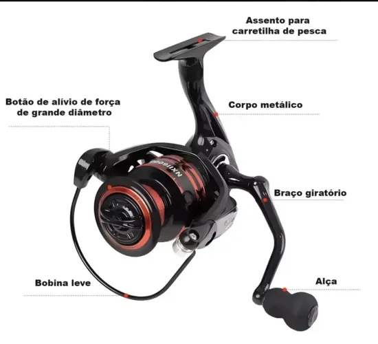 Molinete de pesca 