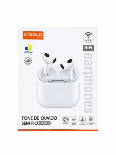 Fone A'Gold Sem Fio | Pague com Crediário Bemol