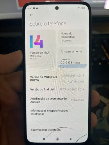 Celular POCO m5s