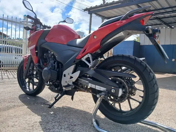CB 500 com 13 mil kilometros