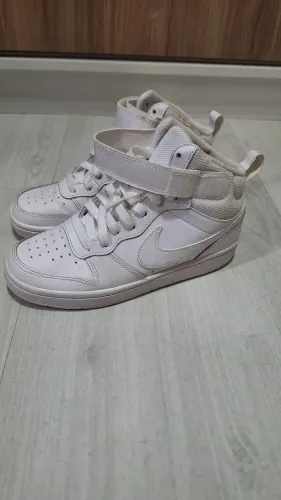 Tênis Nike cano alto original branco