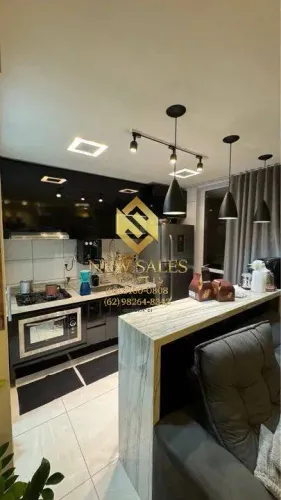 Apartamento c/ 2 quartos (1 suíte), área de lazer completa - Negrão de Lima