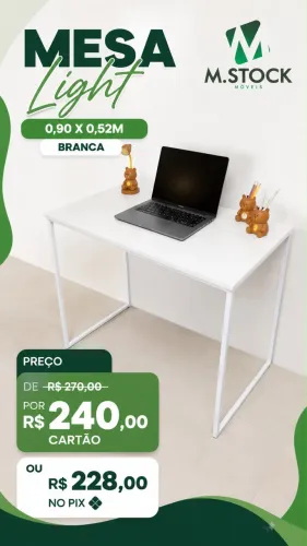 Mesa compacta light para notebook laptop