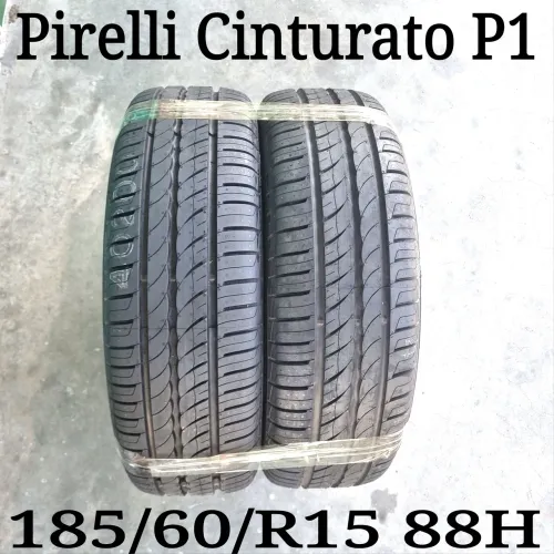 Par de Pneu Pirelli P1 Aro 15