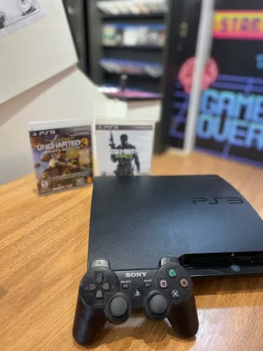 PlayStation 3 super slim - Loja Game House - Oferecemos Garantia 