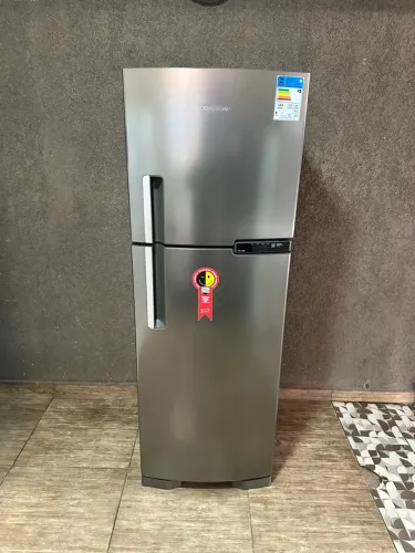 Geladeira inox top