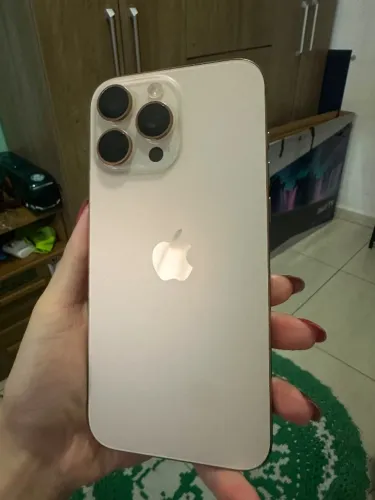 iPhone 16 Pro Max 256 Gb - Desert Titanium Seminovo