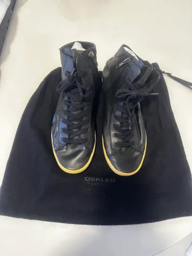 Tênis Cano Alto Arpoador Soft Preto - OSKLEN