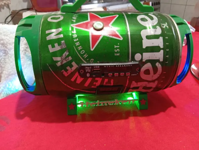 Caixa de som personalizada 