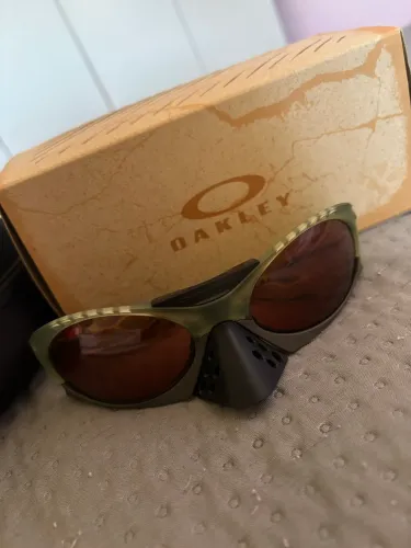 Óculos Unissex Oakley Plantaris Verde Claro Original