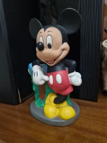 Cofrinho original Disney Mickey Mouse - 20cm vinil - lindonpara decorar