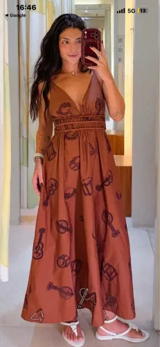 Vestido farm artesanal P