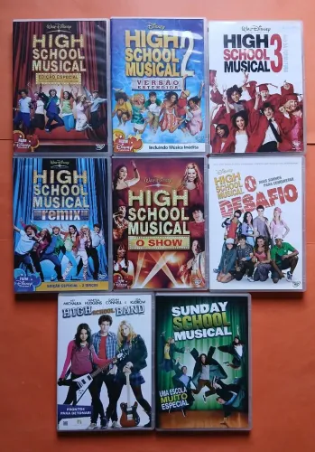Dvd Coleção High School Musical - Disney