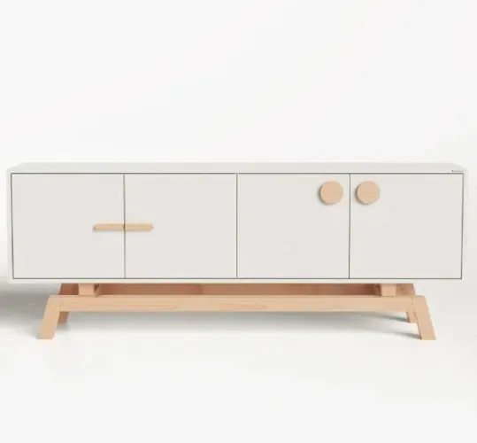 Rack 4 portas branco