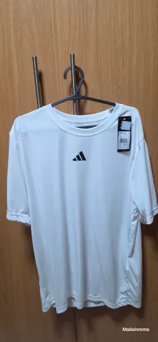 Adidas camiseta masculina branca original nova tam. G.