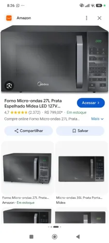 Microondas Midea