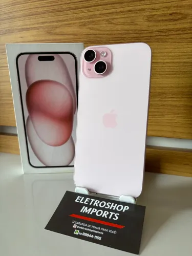 IPHONE 15 PLUS 128GB ROSA ? IMPECÁVEL